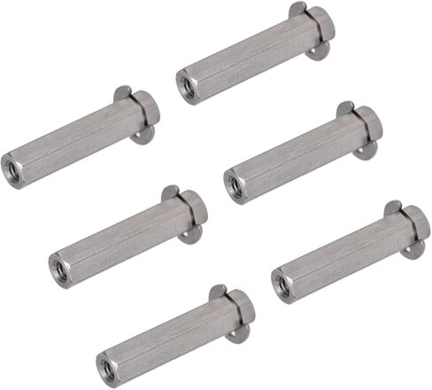 Stainless Steel Hex Shaft 8mm Drive Set Kit with Circlip for TETRIX Robots (4106-4008-0400) in Saudi Arabia