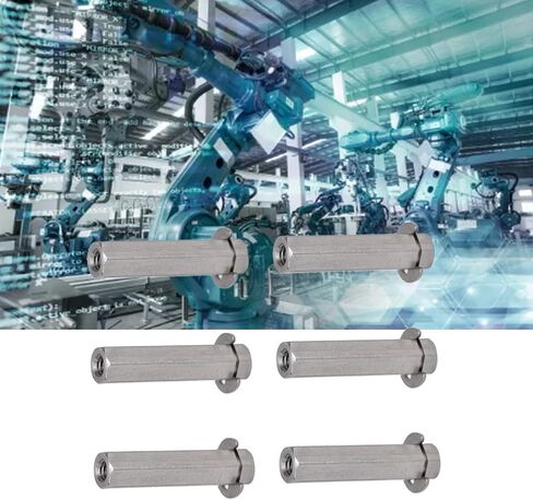 Stainless Steel Hex Shaft 8mm Drive Set Kit with Circlip for TETRIX Robots (4106-4008-0400) in Saudi Arabia