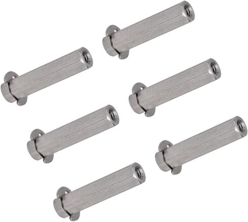 Stainless Steel Hex Shaft 8mm Drive Set Kit with Circlip for TETRIX Robots (4106-4008-0400) in Saudi Arabia