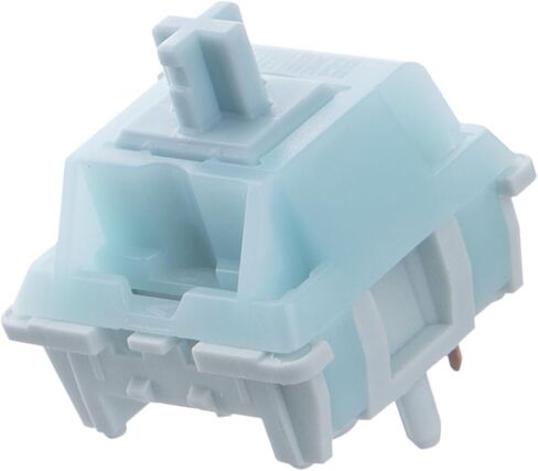 EPOMAKER Creamy Jade 45gf Gaming Keyboard Switches, 100 PCS Linear Switch, 5-Pin Pre-Lubed Switch, with PC/PA66 Case, POK Stem, Compatible with MX Keycaps for Mechanical Keyboard in Saudi Arabia