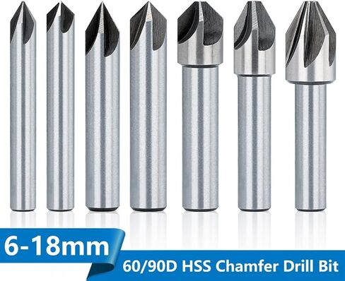 Steel Chamfering 60/90 Degrees Countersink Drill Bit Metal Chamfering Drill Hole 1Pcs (Color : 14X60D) in Saudi Arabia