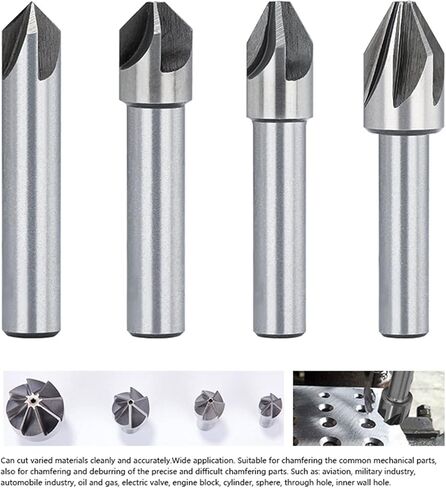 Steel Chamfering 60/90 Degrees Countersink Drill Bit Metal Chamfering Drill Hole 1Pcs (Color : 14X60D) in Saudi Arabia
