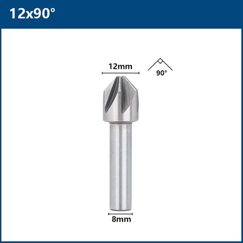 Steel Chamfering 60/90 Degrees Countersink Drill Bit Metal Chamfering Drill Hole 1Pcs (Color : 14X60D) in Saudi Arabia