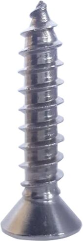 #12 × 1-1/2 "مسامير معدنية ورقة مسطحة ، محرك فيليبس ، الفولاذ المقاوم للصدأ 18-8 ، الخيط الكامل ، النهاية المشرقة ، التنصت الذاتي ، الكمية 50 بواسطة Fastenere in Saudi Arabia