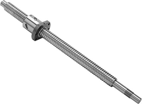 sfucrew SFU1605 مجموعة: RM1605 كرة لولبية مدفوقة C7 مع نهاية الآلات + 1605 Ball Nut + Nut Housing + BK/BF12 + DOUPLER لـ CNC 1PCS (250 مم) in Saudi Arabia
