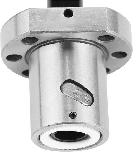sfucrew SFU1605 مجموعة: RM1605 كرة لولبية مدفوقة C7 مع نهاية الآلات + 1605 Ball Nut + Nut Housing + BK/BF12 + DOUPLER لـ CNC 1PCS (250 مم) in Saudi Arabia