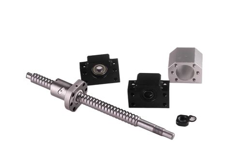 Ballscrew SFU1605 250mm 300 350 500 600 1000 1200 1500 1550mm ball ball RM 1605 End Machined & BK/BF12 & Ballnut Housing CNC (400mm) in Saudi Arabia