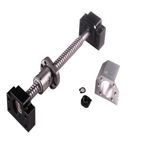 Ballscrew SFU1605 250mm 300 350 500 600 1000 1200 1500 1550mm ball ball RM 1605 End Machined & BK/BF12 & Ballnut Housing CNC (400mm) in Saudi Arabia