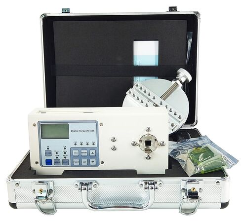 Digital Bottle Cap Torque Tester Bottle Cap Lid Torque Meter with Measuring Range 2-450 1bf.in 5-500kgf.cm 0.2-50.0 N.m Accuracy ±1.0% FS in Kuwait