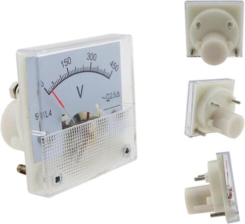 91L4 AC 0-150V 250V 300V 450V لوحة التناظرية فولت المقياس فولتميتر مقياس 1PCS (AC250V) in Saudi Arabia