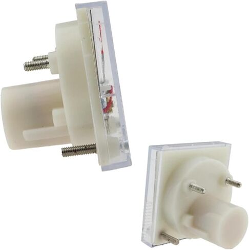 DC Microammeter 91C4 0-100UA RESTANGE TANANOG PANEAG AMMETER GAUGE AMPEREMETER 45 * 45MM 1PCS (500UA) in Saudi Arabia
