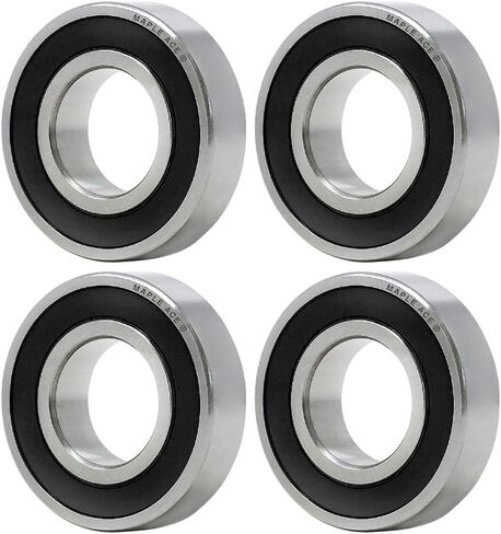 Maple Ace 6303-2RS Ball Ball Rubber Supreme Sealed 17 × 47x14mm 6303 2RS ​​(100pcs) in Kuwait