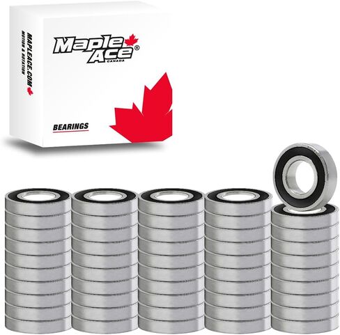 Maple Ace 6303-2RS Ball Ball Rubber Supreme Sealed 17 × 47x14mm 6303 2RS ​​(100pcs) in Kuwait