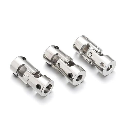 1PC Ship Model Accessories Universal Joint Gimbal Couplings Shaft Rc Boat Parts Car Cardan Joint Motor Connector(6mm to 6mm) in Kuwait