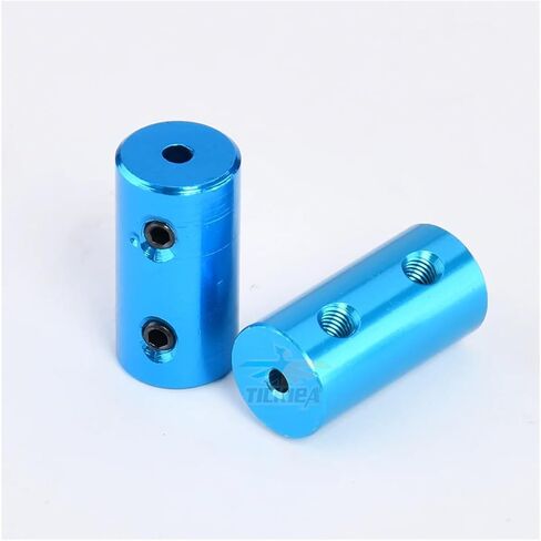 2PCS Blue 23 Sizes Available Metal Drive Shaft Connector Motor Shaft Coupling for RC Boat/Car Parts(2 to 3.17mm) in Saudi Arabia