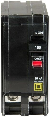 QO2100VH - 22kA Circuit Breaker Plug in - 100 Amp - 2 Pole - 210 Volt in Saudi Arabia
