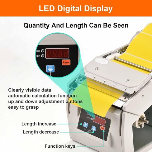 Label Peeling Machine, Automatic Label Dispenser, Small Office Label Automatic Feeding Equipment with Automatic Counter for Industrial/Commercial in Saudi Arabia