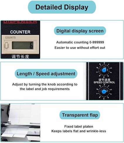 Automatic Label Dispenser, Automatic Stripper Separating Machine for Self-Adhesive Label/Barcode Labels/Packaging Label in Saudi Arabia