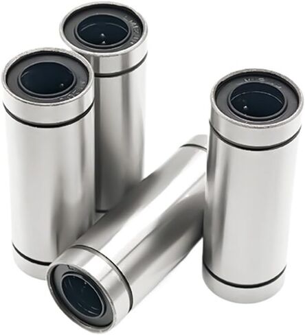 4PCS LM6LUU 6X12X35 mm LM8LUU Linear Bearings ABEC-7 Linear Motion Bearings(LM6LUU) in Saudi Arabia