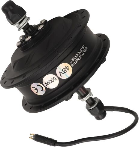 Sonew [كفاءة مزدوجة Entercirce Gear Gear محرك 48V 500W محرك خلفي بدون فرش | سبيكة الألومنيوم لقطع غيار الدراجات in Saudi Arabia