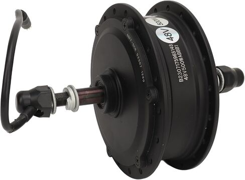 Sonew [كفاءة مزدوجة Entercirce Gear Gear محرك 48V 500W محرك خلفي بدون فرش | سبيكة الألومنيوم لقطع غيار الدراجات in Saudi Arabia