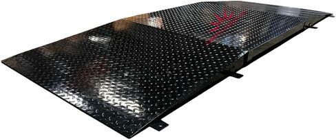 Liberty LS-800-2x2 NTEP INDUSTIAL FLOOR مع منحدر ، شحن المستودعات ، وشملت مؤشر الصلب المعتدل | 24 "× 24" | سعة 1000 رطل × 0.2 رطل in Kuwait