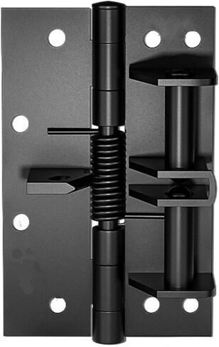 Heavy Duty Residential Hinges Hardwares Multifunctional Door Closer Automatic Closing Hinges Buffer Invisible Spring Hinge(Silvery) in Saudi Arabia