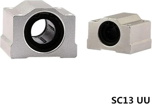 2PCS/LOT SC13UU SCS13UU 13MM LINEAR BALLE ROUTER مع LM13UU BUSH PALWOW كتلة خطي in Saudi Arabia