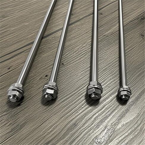1pc 304 Stainless Steel Stirrer Bar for Stirer Dispersing Machine, Laboratory Stirrer Accessories(8x300mm) in Saudi Arabia