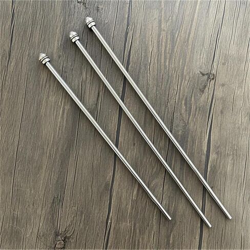 1pc 304 Stainless Steel Stirrer Bar for Stirer Dispersing Machine, Laboratory Stirrer Accessories(8x300mm) in Saudi Arabia
