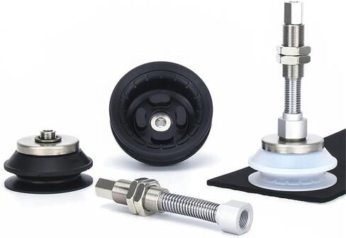 40 Bmnjb10 ZP3E-T80 /100/125BMNJB10/ 25/30/50/75 Vacuum Suction Cups Vacuum Pad 1Pcs(ZP3E-T100BMJB50,S-Silicone rubbe) in Kuwait