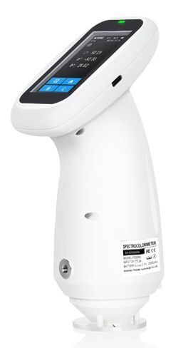 Spectrocolorimeter Color Difference Test Tool Spectrum Analyzer with Wavelength Range 400nm to 700nm Φ8mm Single Aperture for Painting Textile Ceremics,Etc in Kuwait