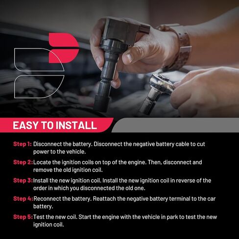 Bdfhyk 4 Ignition Coil Pack UF497 و 4 Iridium Spark Plug 5019 متوافق مع Chevy 2007-2012 Colorado 2.9L L4 ؛ متوافق مع GMC 2007-2012 Canyon 2.9L L4 ملف لـ 12629472 C1558 in Saudi Arabia