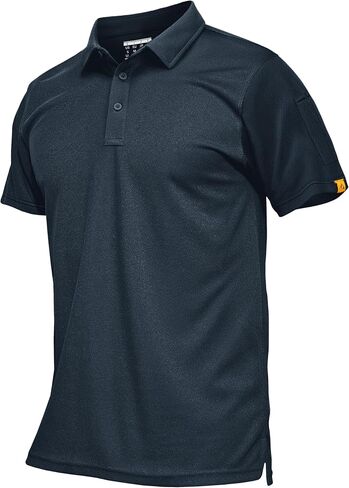 Magcomsen Men's Polo قمصان قصيرة الأكمام الرياضية القمصان الجولف غير الرسمية الجافة رطوبة القميص in Kuwait