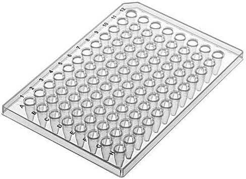 1141N75PK, 3972-520-000-9 PurePlus 96 Well PCR Plate with Half Skirt for ABI Thermocycler, 0.2mL Capacity, Pack of 10 in Saudi Arabia
