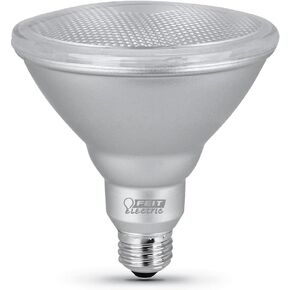 Feit Electric PAR38 LED Bulb, 120W Equivalent, Non-Dimmable, 5000k Daylight, 1400 Lumens, 22 Year Lifespan, E26 Base, PAR38 Flood Light Bulb, CRI 90, Damp Rated, 1 Pack, PAR38DM/1400/950CA
