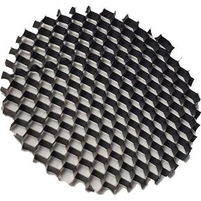 Ironsmith Lighting Products Black Aluminum Honeycomb Lighting Louver - MR16 Light Bulbs, Reduce Glares and Hotspots, for Halogen, LED Light Bulb Type Spot and Flood Light Fixture - Pack of 2