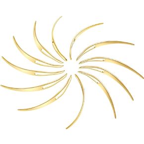 WILLBOND Hair Clip Kit for Dreadlocks, 12 Pieces Interlocking Crochet Needles and Hair Tools for Maintaining Locs, 3 Colors, Unisex Adults