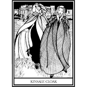 Folkwear Kinsale Cloak #207 Ladies Irish Ireland Cloaks Capes Sewing Pattern (Pattern Only)