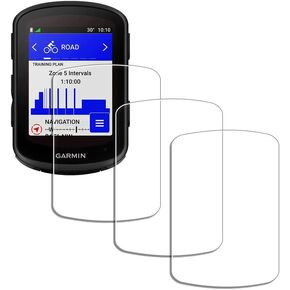 Glass Screen Protector for Garmin Edge 840/840 Solar/Edge 540 [3 Pack] Tempered Glass Easy Installation