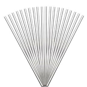 JoyTube 1/4" Diameter Aluminum Round Rod, 6061 Aluminum Solid Stick 12" Length for DIY Craft (10 Pieces)