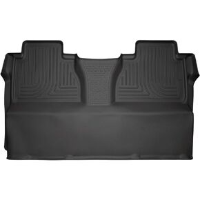 Husky Liners - Weatherbeater | Fits 2014 - 2021 Toyota Tundra CrewMax Cab - 2nd Row Liner (Full Coverage) - Black | 19581