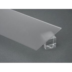 2 Pack Frosted Cast Acrylic Plexiglass Sheets 1/4" Thick (6mm) Easy to Cut Plastic Plexi Glass with Protective Paper - Signs, DIY Display Projects, Crafts, Shelves (8" x 16")