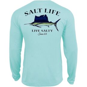 Salt Life Boy's Quest Youth Long Sleeve Performance Shirt