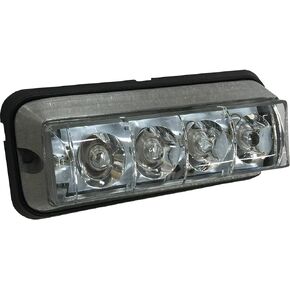 أضواء النمر TIGERLIGHTS TLFL1 12V LED علامة وضوء فلاش 5 1/4 بوصة طول، 2 3/8 بوصة عرض، 2 بوصة عمق، ضوء فيضان/وامض للطرق الوعرة