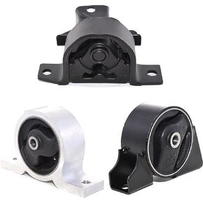 RP Remarkable Power, G197 2000-2006 Sentra 1.8L Automatic Trans(Not fit for 2004 Model)/ 2000-2001 Sentra 2.0L Trans Mount Set A7314 A7315 A4305 Front Right Rear Engine Mount at G197