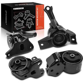 A-Premium 4PCS Engine Motor Mount and Transmission Mount Set Compatible with Kia Spectra 2004-2009, Spectra5 2005-2009, L4 2.0L, Manual Transmission, Replace# 219102F010, 218302F000