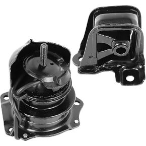 Engine Motor Mounts Set - Compatible with 1998 1999 2000 2001 2002 Honda Accord 2.3L AUTO, Replace# A6572, A6564, Set of 2