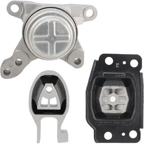 AUTOKAY Engine Mount Set of 3 for Ford Fusion 1.6L 2013-14 Automatic Motor Mount Kit
