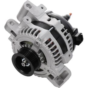 New Alternator Compatible for Cadillac for CTS V6 3.6L 2004-2007 for Cadillac for CTS V6 2.8L 2005-2007, 140Amp/12Volt High Output Alternator Replaces 104210-4430 AL8521X